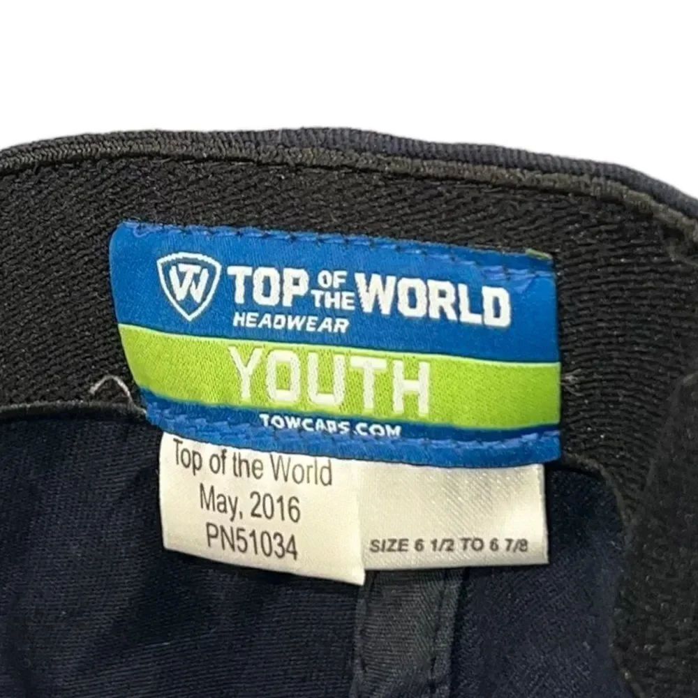 Top of the World Villanova Fitted Hat Navy / Blue / White‎ Youth (6 1/2 - 6 7/8)